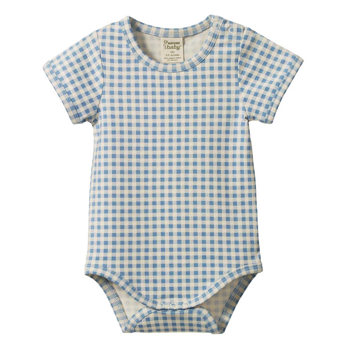 Nature Baby Stretch Jersey S/S Bodysuit